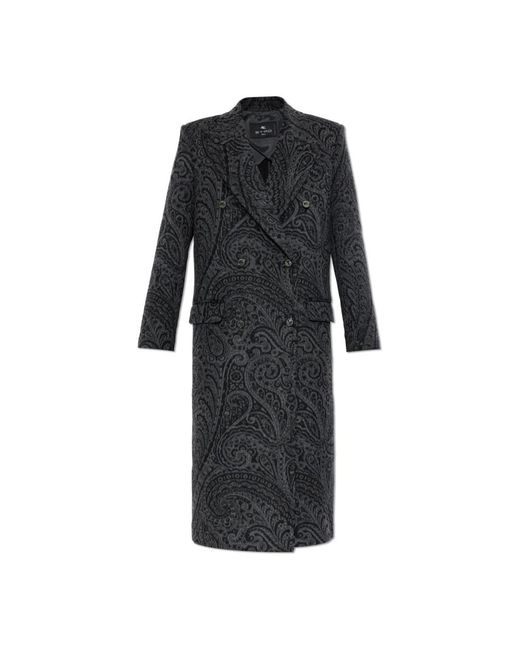 Etro Coats in het Black