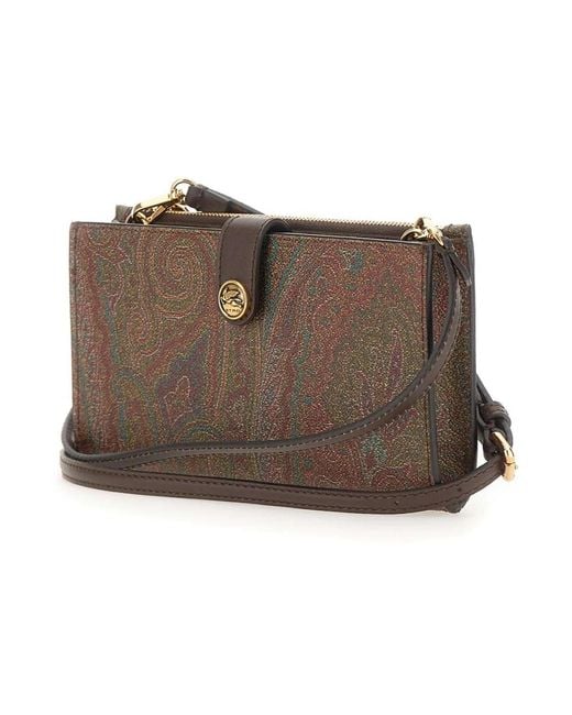 Etro Brown Cross Body Bags