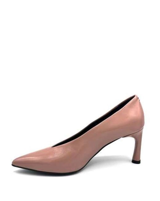 Halmanera Schoenen ,Roze ,Leer Decolletè in het Pink