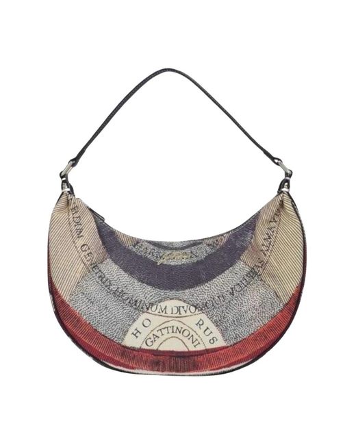Gattinoni Gray Shoulder Bags
