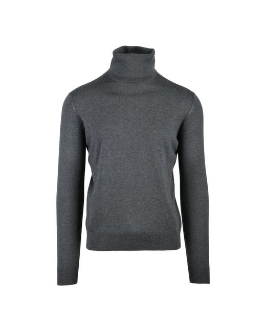 Alpha Studio Truien & Vesten ,Grijs ,Dolcevita Turtleneck in het Gray voor heren