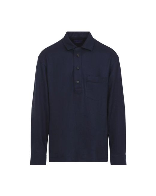 Ralph Lauren Blue Polo Shirts for men