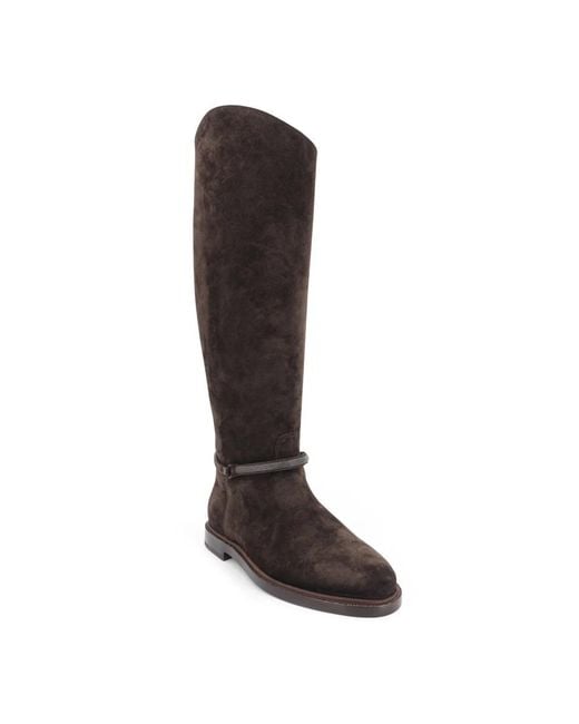 Brunello Cucinelli Brown High Boots