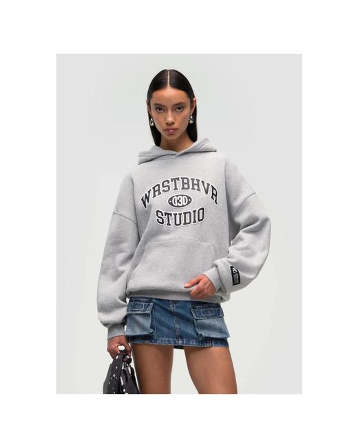 WRSTBHVR Gray Hailey V2 Hoodie