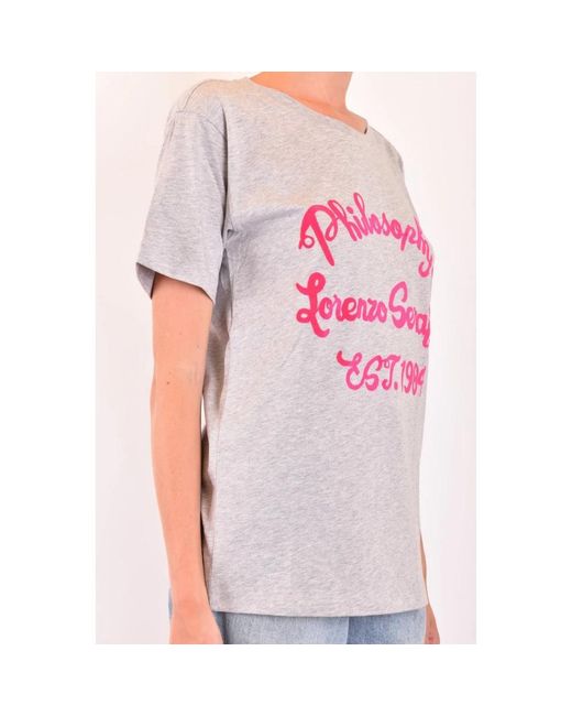 Philosophy Di Lorenzo Serafini Pink T-Shirts
