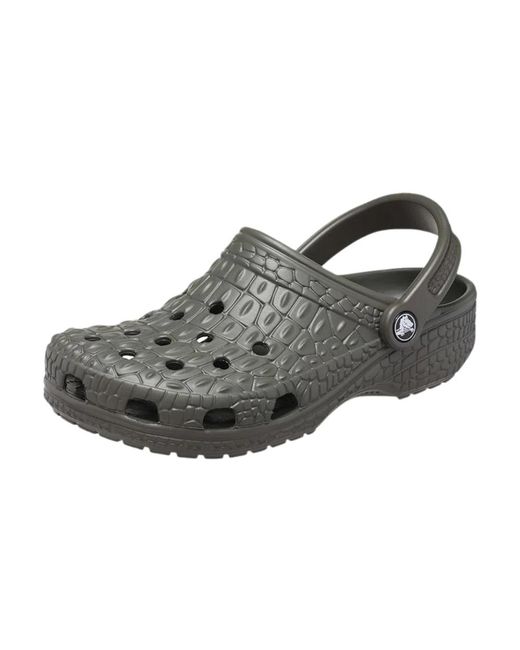 CROCSTM Schoenen ,Groen ,Groene Synthetische Klassieke Klomp Sandaal in het Black