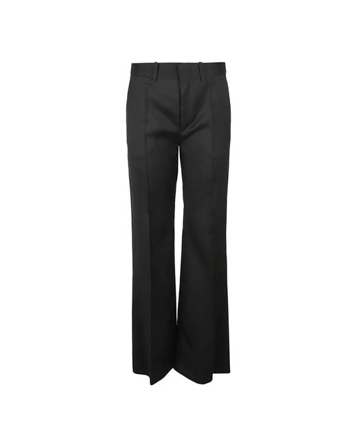 Wide Trousers Chloé de color Black