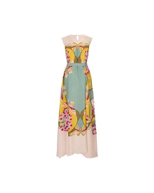 LaDoubleJ Metallic Maxi Dresses