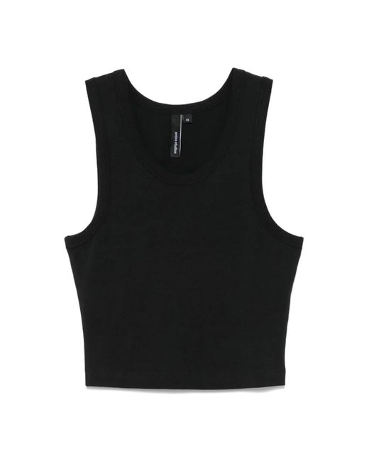 Entire studios Sleeveless Tops in het Black