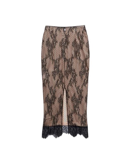 Aniye By Brown Midi Skirts