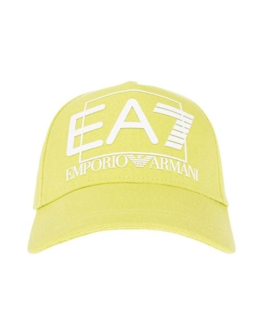 EA7 Yellow Caps for men