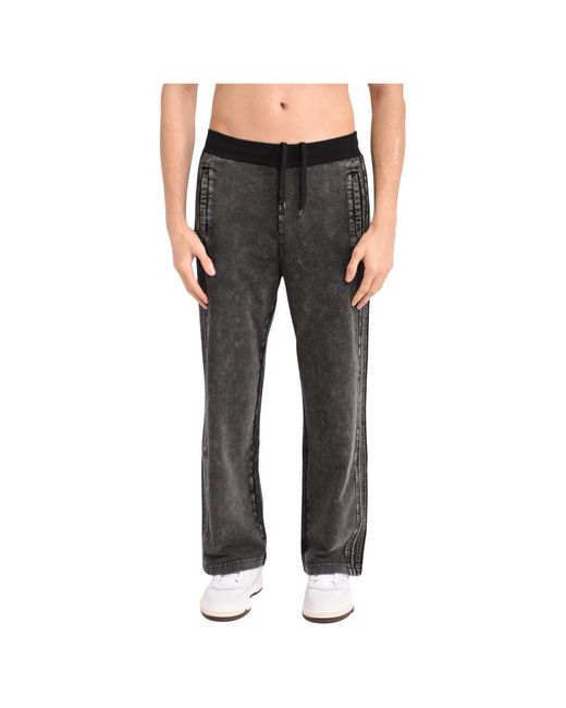 DIESEL Black Sweatpants for men