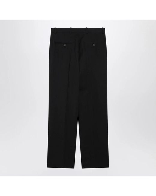 Totême  Black Straight Trousers