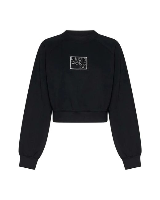 John Richmond Sweatshirt in het Black