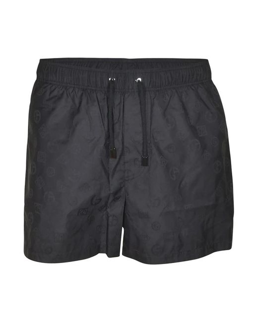 Giorgio Armani Black Beachwear for men