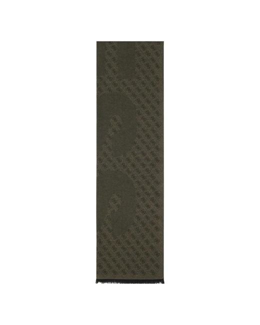 Guess Green Winter Scarves for men