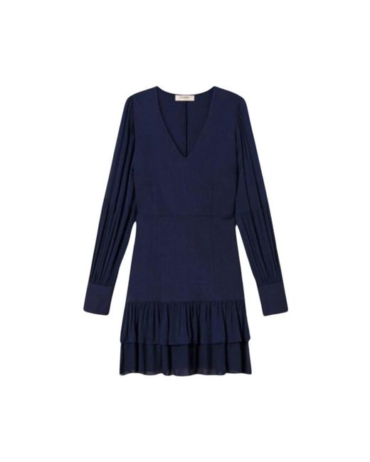 Twinset Blue Short Dresses