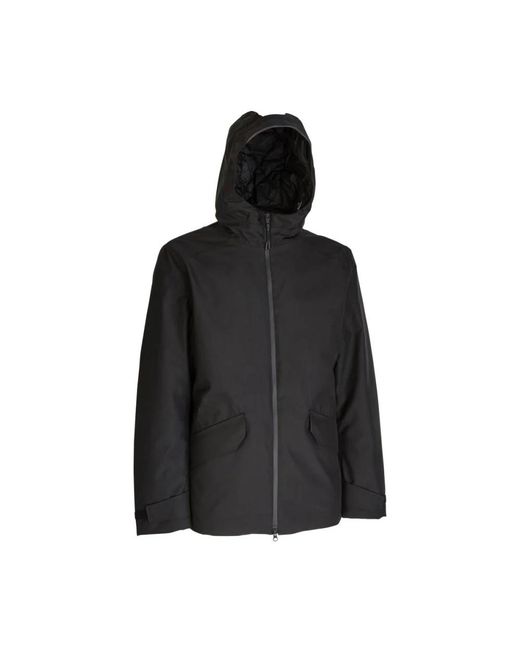 Geox Jassen ,Zwart ,Stijlvolle Winterjas Voor Mannen in het Black voor heren