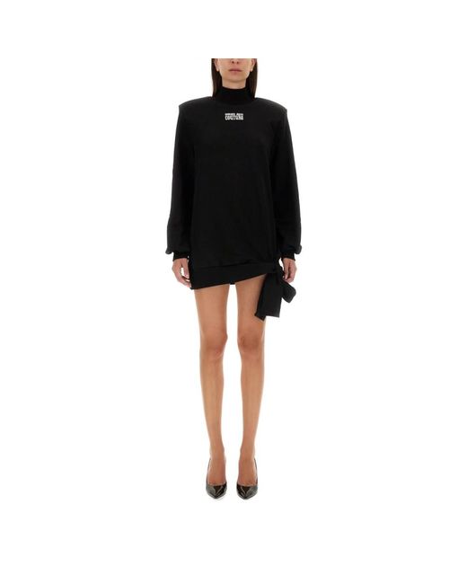 Versace Jeans Couture Black Short Dresses
