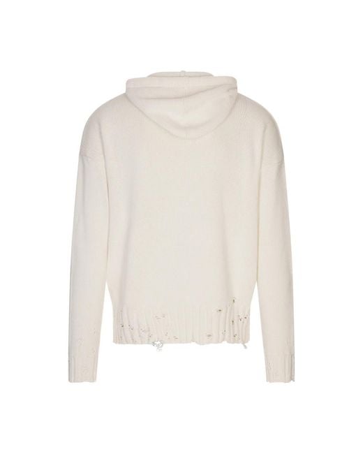 Marni White Hoodies for men