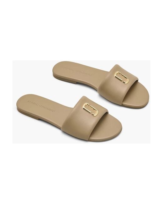 Marc Jacobs Natural Sliders