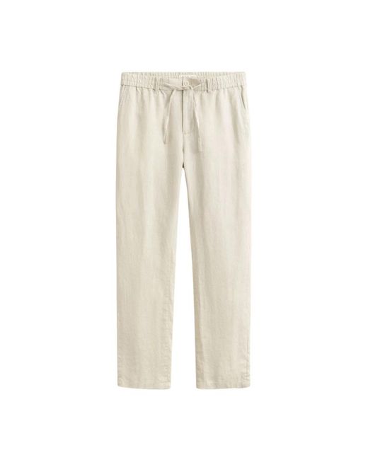 Gant Natural Straight Trousers for men