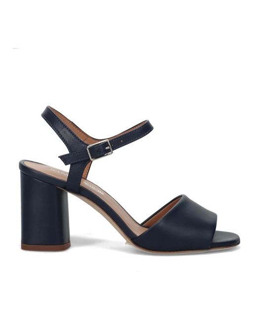 Sangiorgio Blue High Heel Sandals