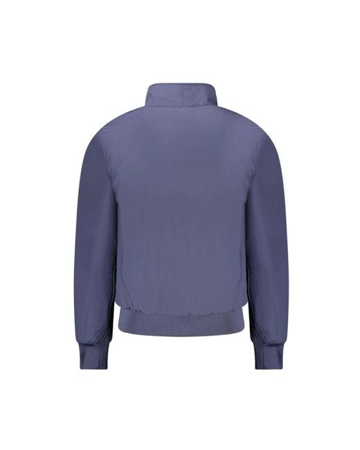 North Sails Jassen ,Blauw ,Polyester Blauwe Polyester Bomberjack Met Zakken in het Blue voor heren