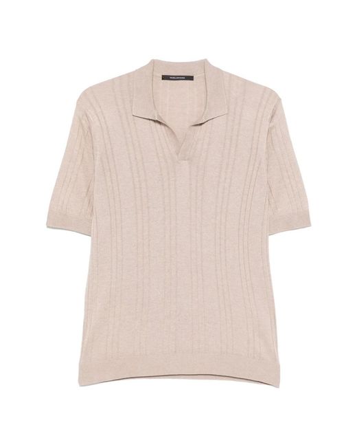 Tagliatore Natural Polo Shirts for men