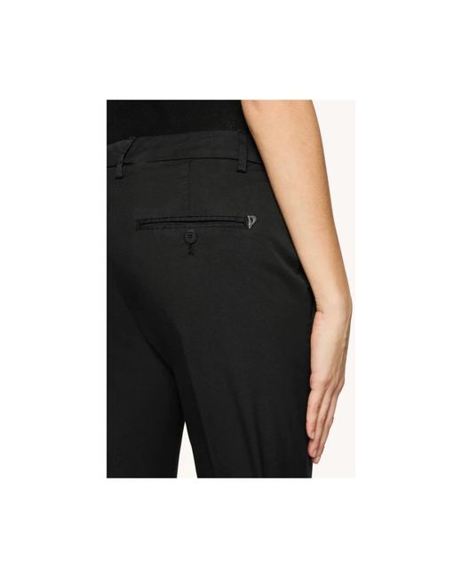 Trousers > skinny trousers Dondup en coloris Black