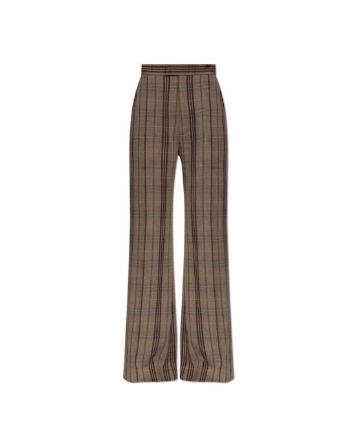 Vivienne Westwood Brown Wide Trousers