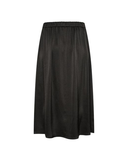 Kaffe Black Midi Skirts