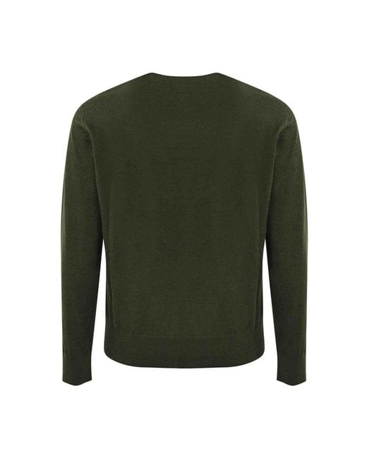 DSquared² Green Round-Neck Knitwear for men