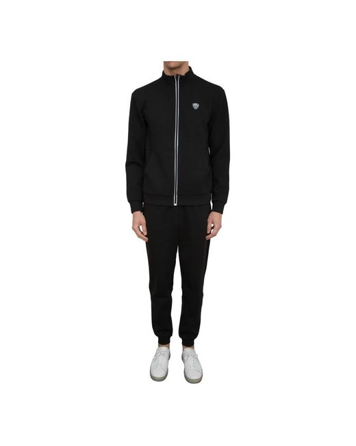 EA7 Fitness ,Zwart ,Polyester Zwart Trainingspak Voor Mannen in het Black voor heren
