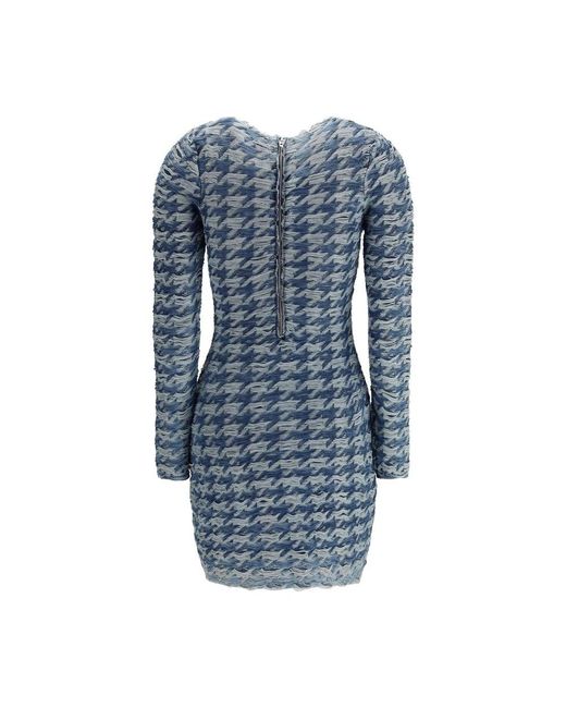 DIESEL Blue Cotton Casual Dress