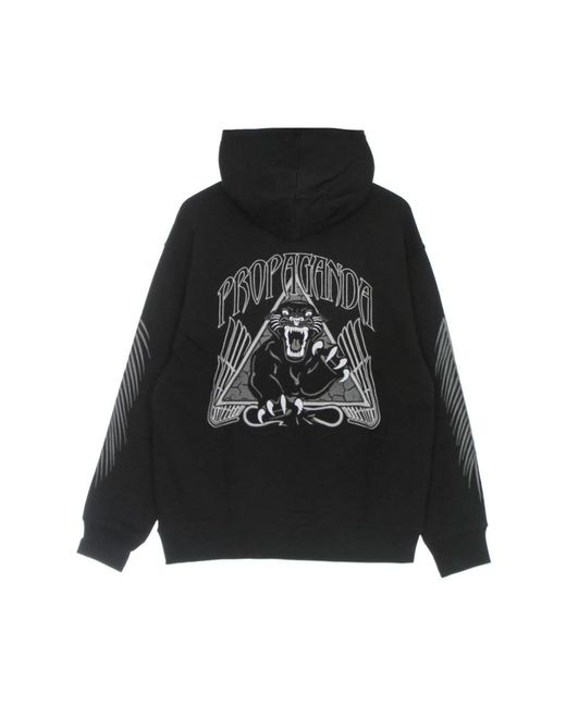 Propaganda Black Hoodies for men
