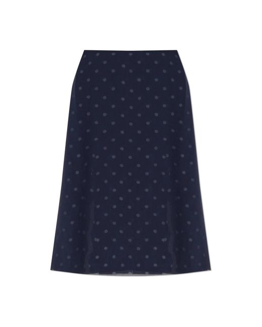 Midi Skirts Acne de color Blue