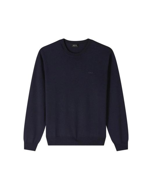 A.P.C. Matt Sweater in het Blue