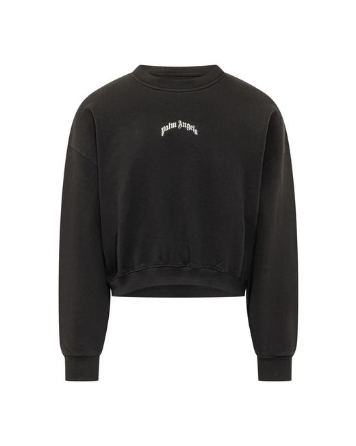 Palm Angels Black Sweatshirts