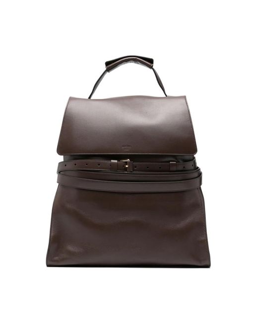 Moschino Brown Backpacks for men