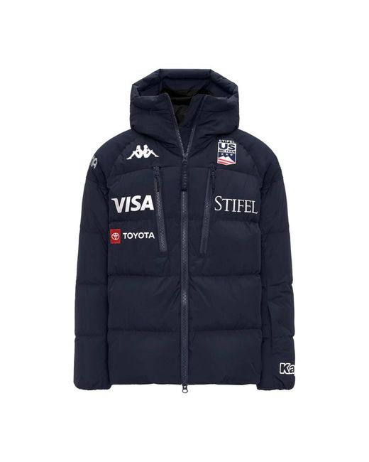 Kappa Blue Winter Jackets for men