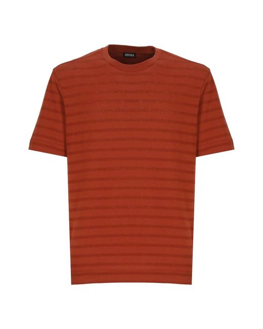 Zegna Red T-Shirts for men
