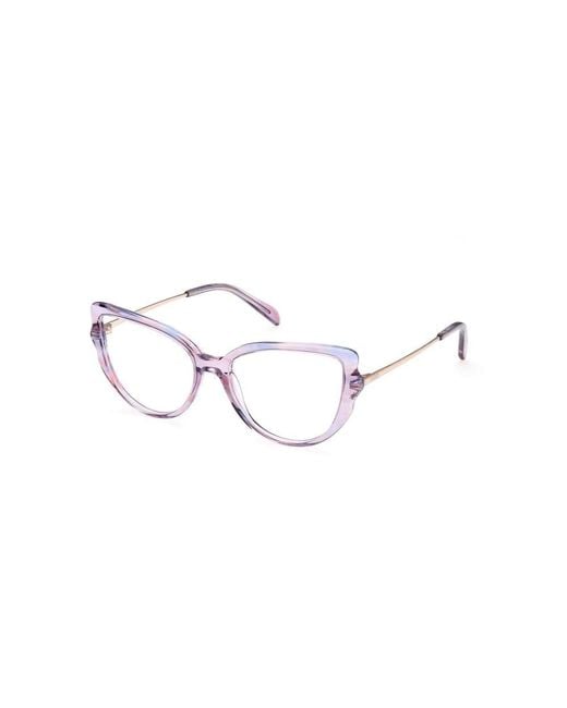 Emilio Pucci Metallic Glasses
