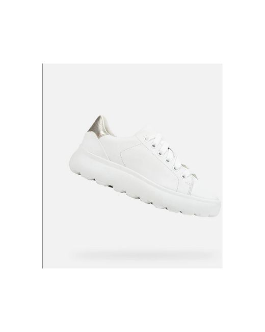 Geox White Sneakers