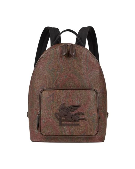 Etro Brown Backpacks for men