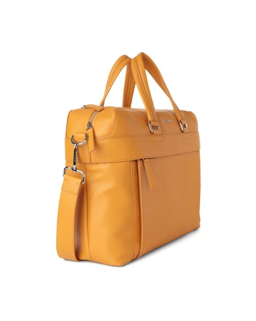 Bags > laptop bags & cases Orciani pour homme en coloris Orange