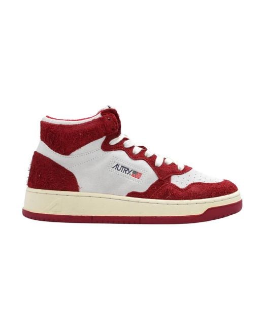 Autry Red 'Aumw' Sneakers