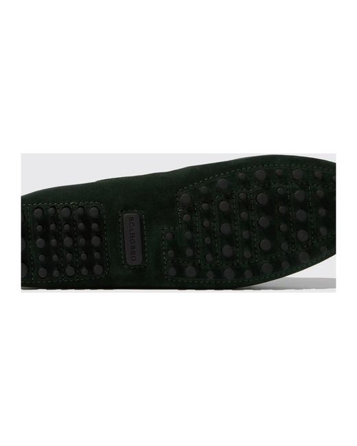 Scarosso Black Sailor Shoes for men
