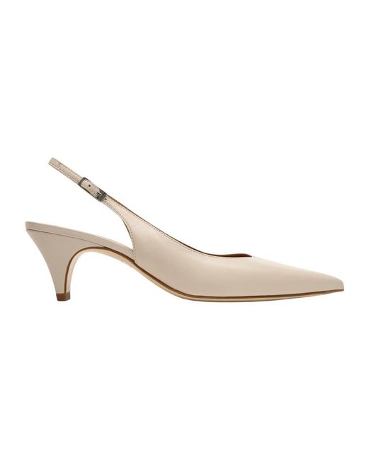 Parallèle White Roki Slingback