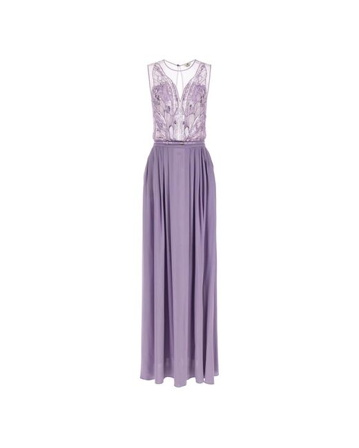 Elisabetta Franchi Purple Gowns